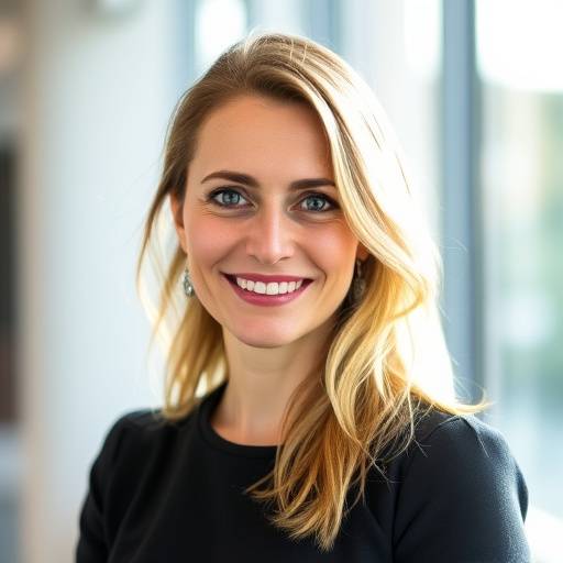 Portrett av Eva Johansen, markedssjef i Oslo Tech Solutions.
